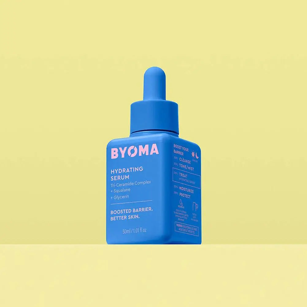 BYOMA Boosted Barrier Hydrating Recovery Oil Hydrating Serum Moisturizing Gel Cream Phyto Mucin Glow Serum Luxury Face Oil Set