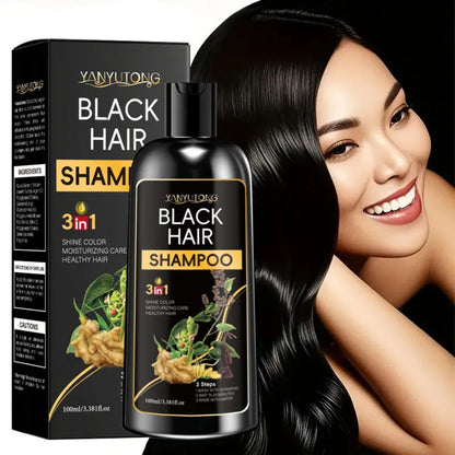 3 in 1 Turmeric Color-Treated Shampoo, Nourishing Color-Treated Shampoo Gentle Formula, Plant-Based, Light Beige