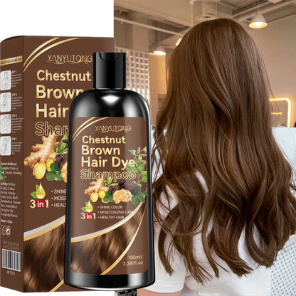 3 in 1 Turmeric Color-Treated Shampoo, Nourishing Color-Treated Shampoo Gentle Formula, Plant-Based, Light Beige